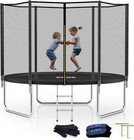 Trampoline For Kids 400lbs Outdoor Trampoline With Net-astm Approved Trampoli   