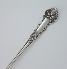 1847 Rogers Charter Oak Silverplate Long Handle Olive Pickle Fork International