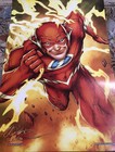 The Flash 11x17  Signed Art Print - Shelby W Robertson - Dc Comics Poster