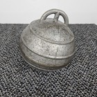 Vintage 7  Aluminum Trawl Net Fishing Balls Floats Buoys Made In Spain