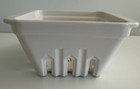 Rae Dunn By Magenta Berries Basket Strainer Ceramic Artisan Collection White New