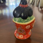 Vtg Adorable Hand Painted Porcelain Geisha Girl 4 5       Chubby   Takashamya Nyc
