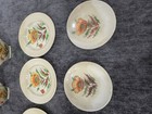 Vintage 1940 s Childs 13pc Tea Set Hand Painted Floral Luster Ware Made In Japan