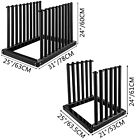 Vevor Windshield Rack 5-9 Slot Lite Auto Glass With Pvc Rubber Protection