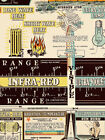 Chart Of Electromagnetic Radiations 1940s Vintage Science Poster - 20x30