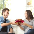 Holiday Christmas Nuts Gift Basket Assortment Of Sweet   Roasted Salted Gourmet