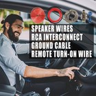4 Gauge Car Audio Cable Kit Amplifier Install Amp Rca Subwoofer Sub Wiring 2300w