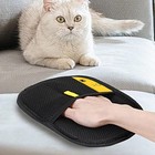 2pack Glove Cat Grooming Gloves Cat Hair Remover New Pet Dog Hair Remover Glove