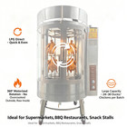 Lp Gas Duck Roaster 220v Commercial Rotisserie Oven 24-30 Capacity Stainless