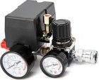 Air Compressor Pressure Switch Control Valve Regulator Pressure Gauges Fittings 