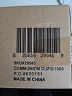 Disposable Communion Cups - Box Of 1000 - New  