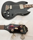Epiphone Eb-3 Sg  Electric Bass Guitar Black 2011 Solid Good