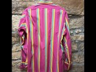 Vintage Designer Men s 70s 80s Dress Shirt oleg Cassini all Cotton french Cuffs 