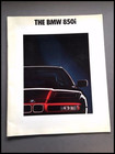 1990 Bmw 8-series 850i Coupe 42-page Big Vintage Car Sales Brochure Catalog Set