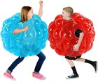 2 Pack Inflatable Bumper Balls For Kids   Adults Giant Sumo Balls Bounce Body Bu