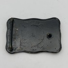 Vintage Mercedes-benz Bronze Brass Rectangle Belt Buckle