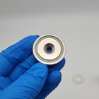 139lb Cup Magnets 1 5  Neodymium Holders 1 5  Od X 0 36  T 0 52  Hole Pack Of 5