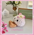 Cute Handmade Cloud Crochet Amigurumi Plush Toy  Stuffed Animal  Cute Gift
