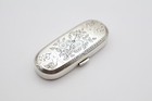 Fabulous Antique Victorian Silver Cigarette Case Hallmarked Birmingham 1883