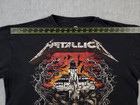 Metallica Shirt Master Of Puppets Adult Xl Black Short Sleeve