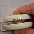 White Plastic Yo-yo With Star Design   Finger Ring  Made In China