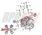 Honda Trx400ex Trx 400ex Titanium Cylinder Head Valve Cover Bolts Cam Bolt Kit