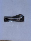 Vintage Signed  balfour Sterling   Tie Bar   Clip 3 5 Mm Long X 1 Mm Wide
