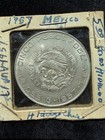 Mexico 5 Pesos 1957 Hidalgo Large Silver Gem Bu In Old Flip  Coin Km  469