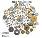 Genuine Vintage Steampunk Gears Cogs Watch Parts Pieces Jewelry Vintage 30g 1oz