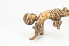 Antique French Rococo Bronze Cherub Furniture Handle - Ornate Putto Drawer Pull