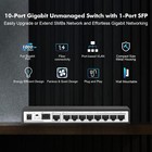 10 Port Gigabit Ethernet Switch 8 X 100 1000mbps Ports 1 Gigabit Uplink 1 Gig   