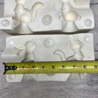 Vintage Ceramic Slip Casting Mold Rabbit And Squirrel Woodland Animals