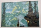 Roger Dean Print   journey To The Center Of The Earth   8x10 Frame  5x7 Print