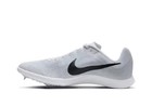 Nike Zoom Rival Distance White black metallic Silver Track Spikes Men s 11