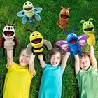 Large Cute Insect Plush Hand Puppets - Interactive Stuffed Animal Toys For Kids