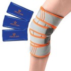 Knee Reusable Gel Ice Compression Wrap  Cold And Hot Adjustable