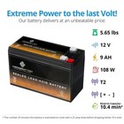 12v 9ah Battery For Apc Back-ups Xs1500 Rbc109 Ps-1290 Rbc Smart Ups Battery 2pk