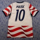 Nike Usa Soccer Jersey Pulisic  10 Mens Size Small Red White Blue Futbol