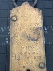Antique Chatillons Improved Balance Brass Hanging Scale Pat Dec 10 1867 New York