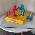 1966 Rock  em Sock  em Robots By Marx  Vintage-original  Functions Great 