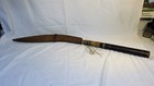 Antique Original Two Hand Executioner Sword Signed  Sheath Philippines  Filipino