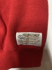 Vintage Greyhound Dog Sweatshirt Large Red Embroidered Run With It 90s