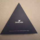 Swarovski Christmas Ornament Annual Edition 2021 Large Clear  5557796 New In Box