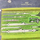 Vintage Keuffel   Esser Anvil N 996 Drafting Set German Engineering Tools Case