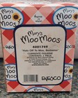 Vtg Mary   s Moo Moos Figurine Rare Hat s Off To Moo  Buckaroo  Nib