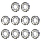 6206-zz Ball Bearing 30x62x16mm 6206 Zz Metal Shielded  pcs 10 