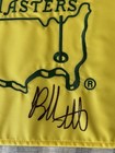 Bubba Watson Signed 2014 Masters Golf Pin Flag Winner Autographed Jsa Coa