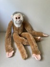 Wild Republic Hanging Monkey Plush Long Arms W Hang Tag Brown W Gray Face 18 In