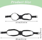  2 Pack  Heavy Duty Luggage Straps For Suitcases Packing Belts Travel Bag Strap