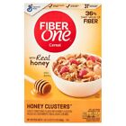  3 Pack  Fiber One Honey Clusters Breakfast Cereal  Fiber Cereal Made   17 5 Oz